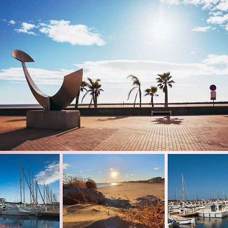 Les Mouettes, Bel Appartement A 50M Des Plages De Valras-Plage Esterno foto