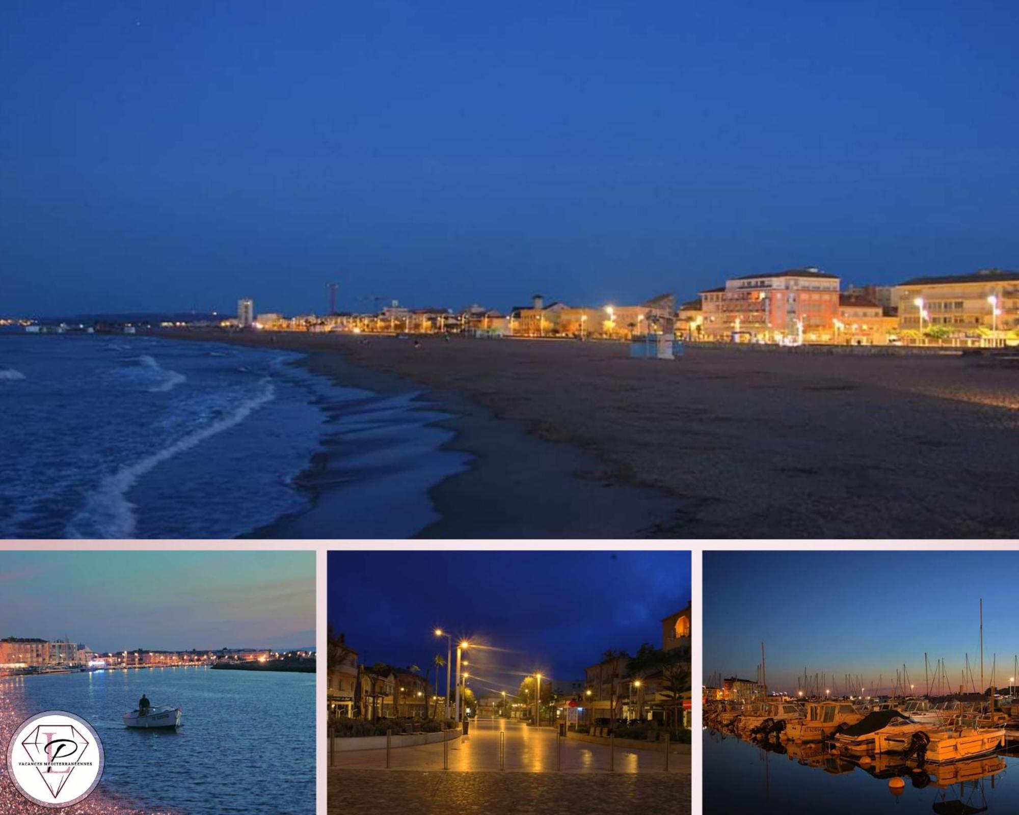 Les Mouettes, Bel Appartement A 50M Des Plages De Valras-Plage Esterno foto