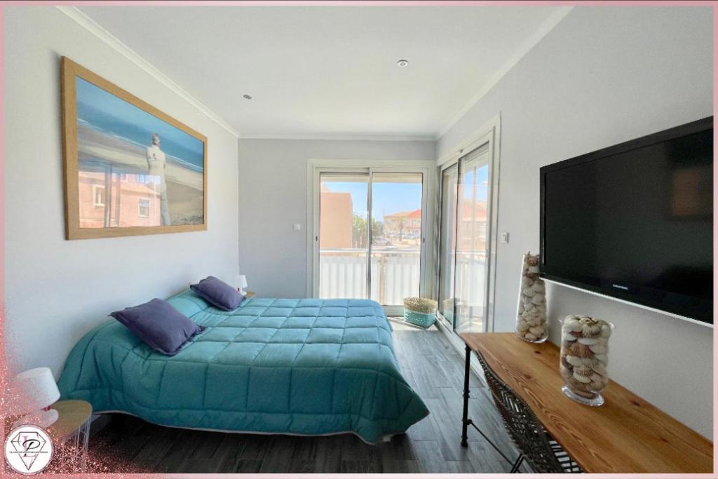 Les Mouettes, Bel Appartement A 50M Des Plages De Valras-Plage Esterno foto